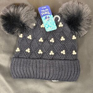 Trend for You Black Knit Pom-Pom Beanie for Kids new